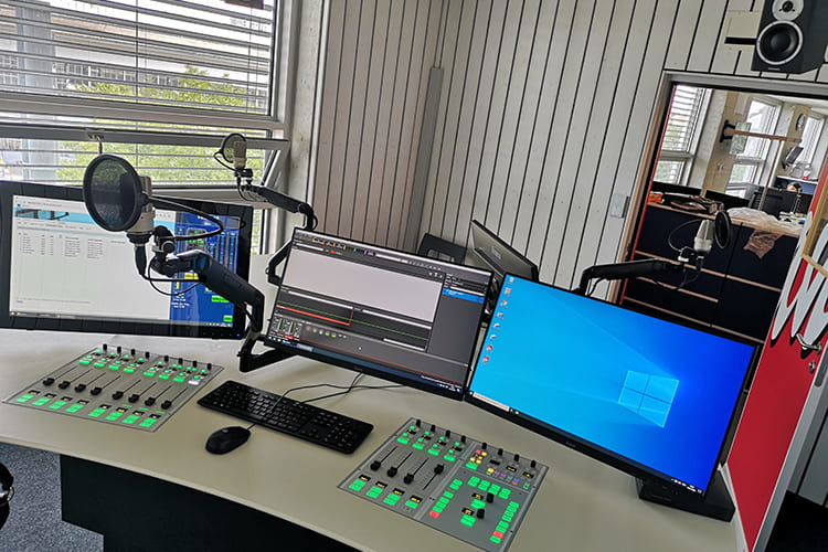 スイスのCanal 3ラジオがオンエアスタジオに、Rubyミキシングコンソールを導入