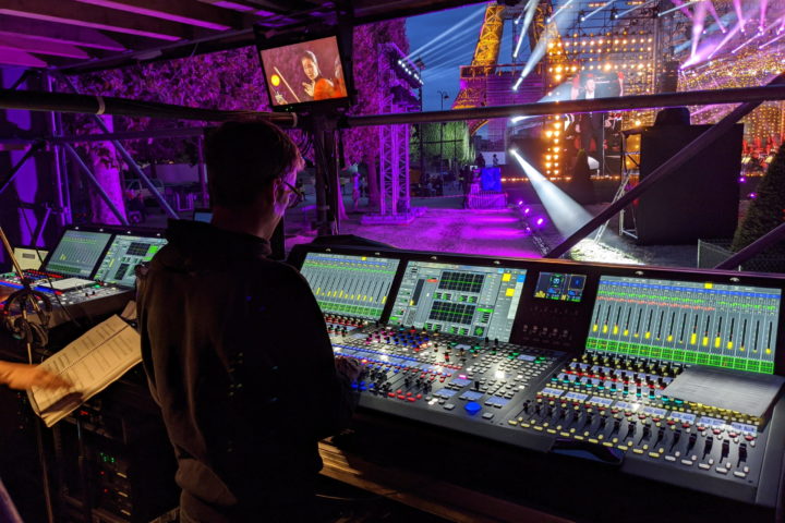 Bastille Day 2020: Concert de Paris Mixed with Lawo mc² Consoles