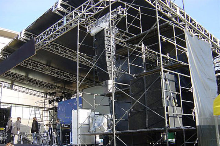 リンクス様にd&b audiotechnik Q-Series, MAX Monitorが導入されました