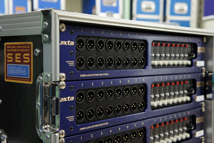 エス・イー・エス様にXTA Electronics DS8000 が導入されました