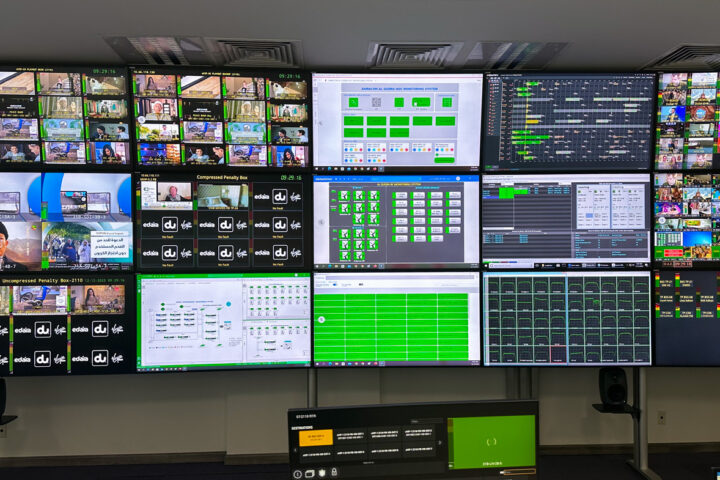 SkylineのDataMinerプラットフォームにより 通信会社duは中東で初めて 放送およびIPTVサービス向けに完全にインテグレートされた監視システムを装備