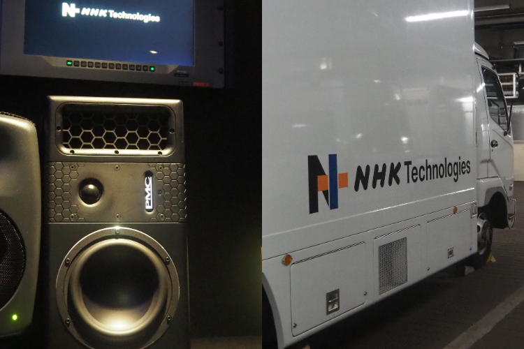 NHKテクノロジーズ様 音声中継車T-2でPMC6スピーカーを導入