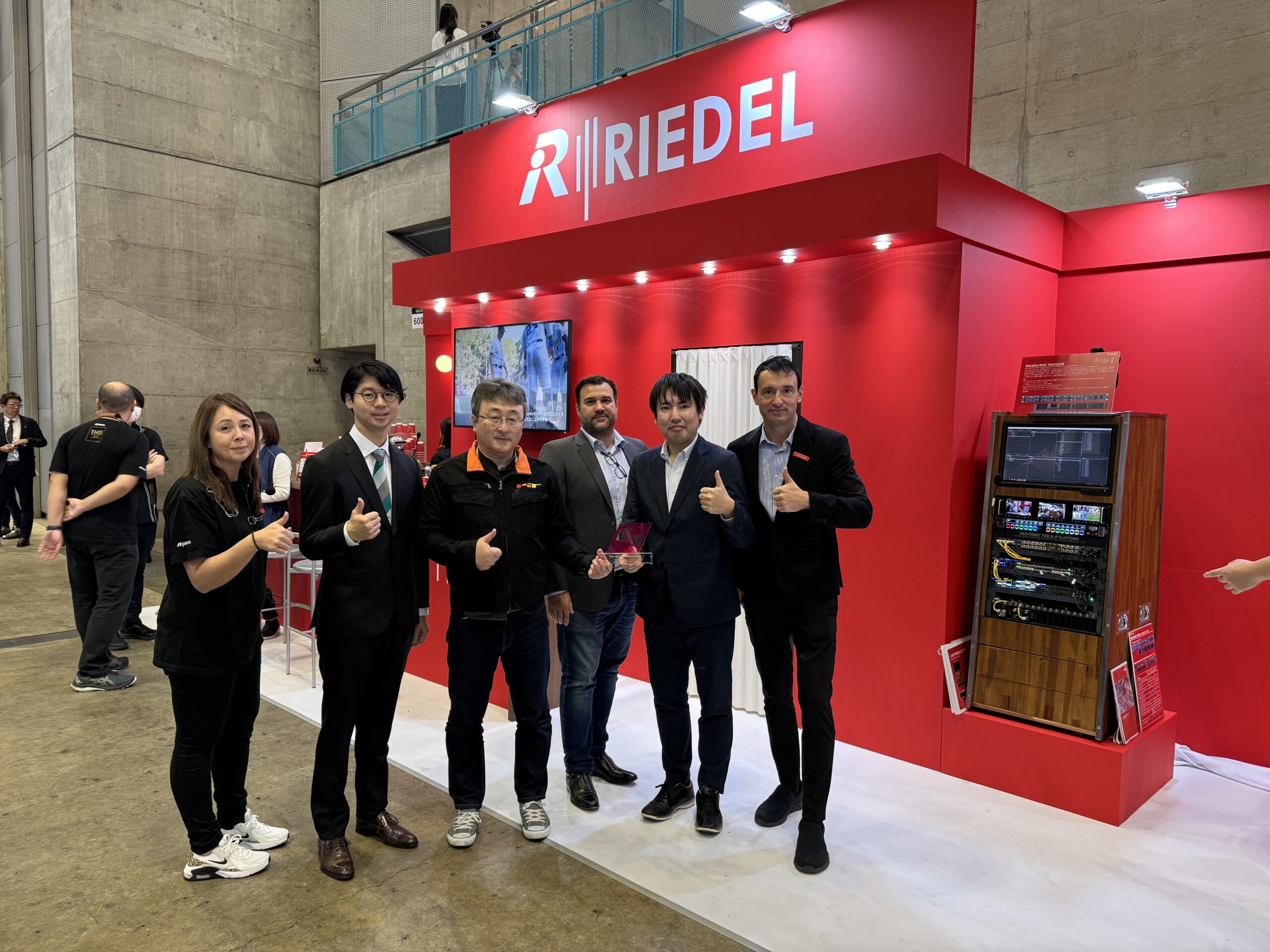 RIEDEL、インターステラテクノロジズ社とのコラボレーションプロジェクトが、Avard 2024の「ベスト・インターナショナル・インテグレーション賞」を受賞