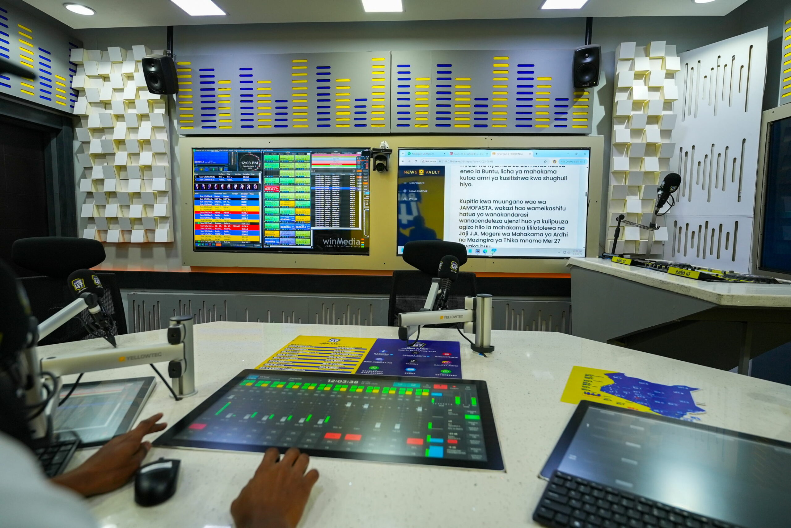 Radio47 Studio Workplace