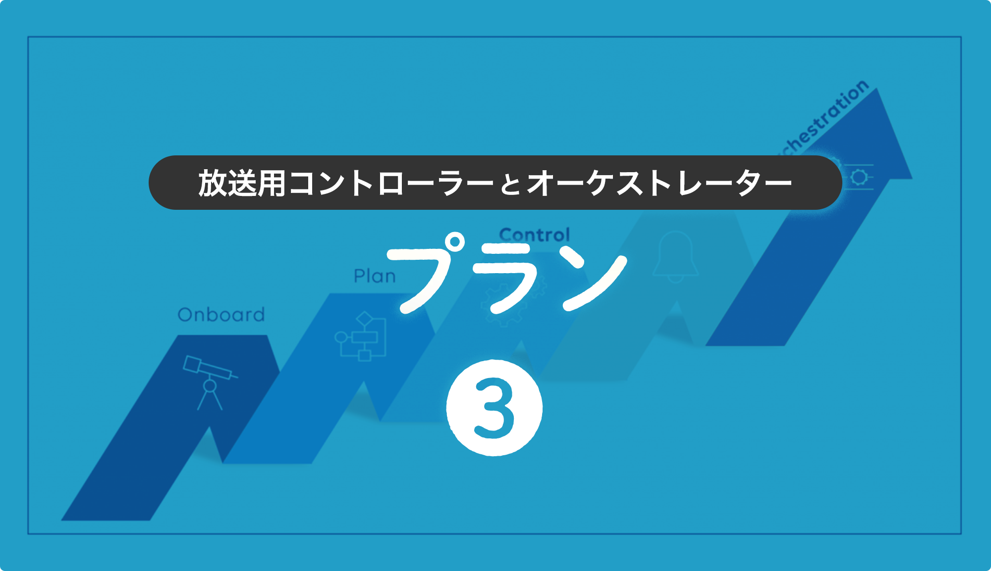 第3回 放送用コントローラーとオーケストレーター：プラン