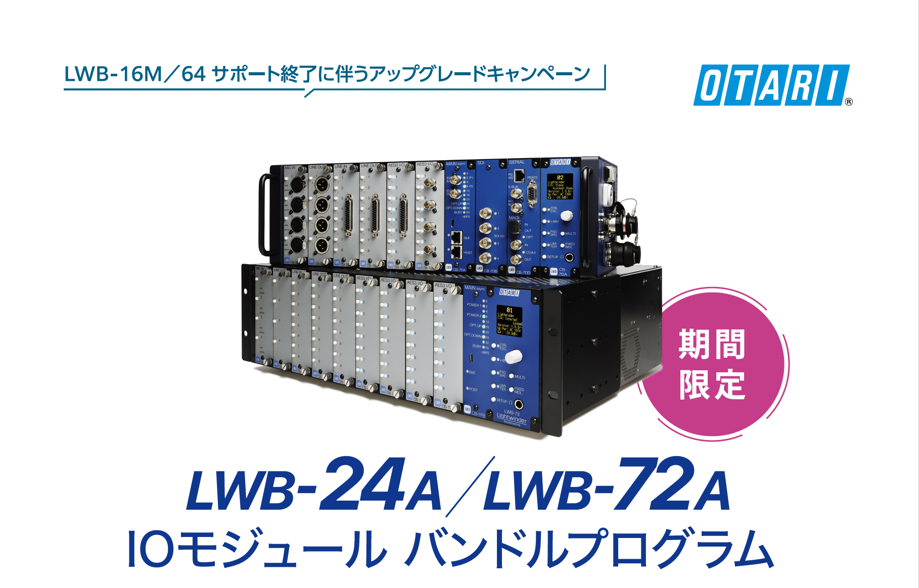 【キャンペーン】LWB-24A/LWB-72A IOモジュール バンドルプログラム